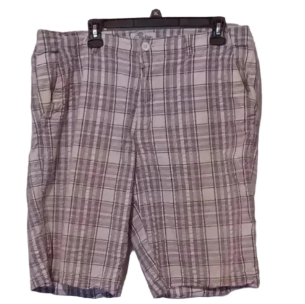 > Men's Calvin Klein plaid shorts
